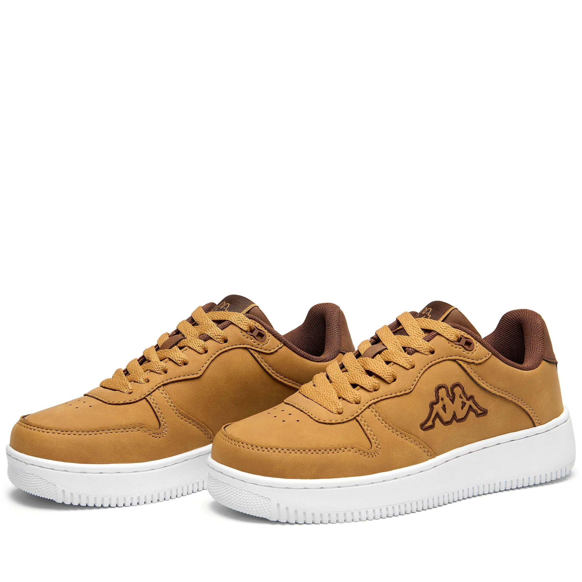 LOGO  MASERTA 4 - Sneakers - Low Cut - Unisex - YELLOW TAN-BROWN