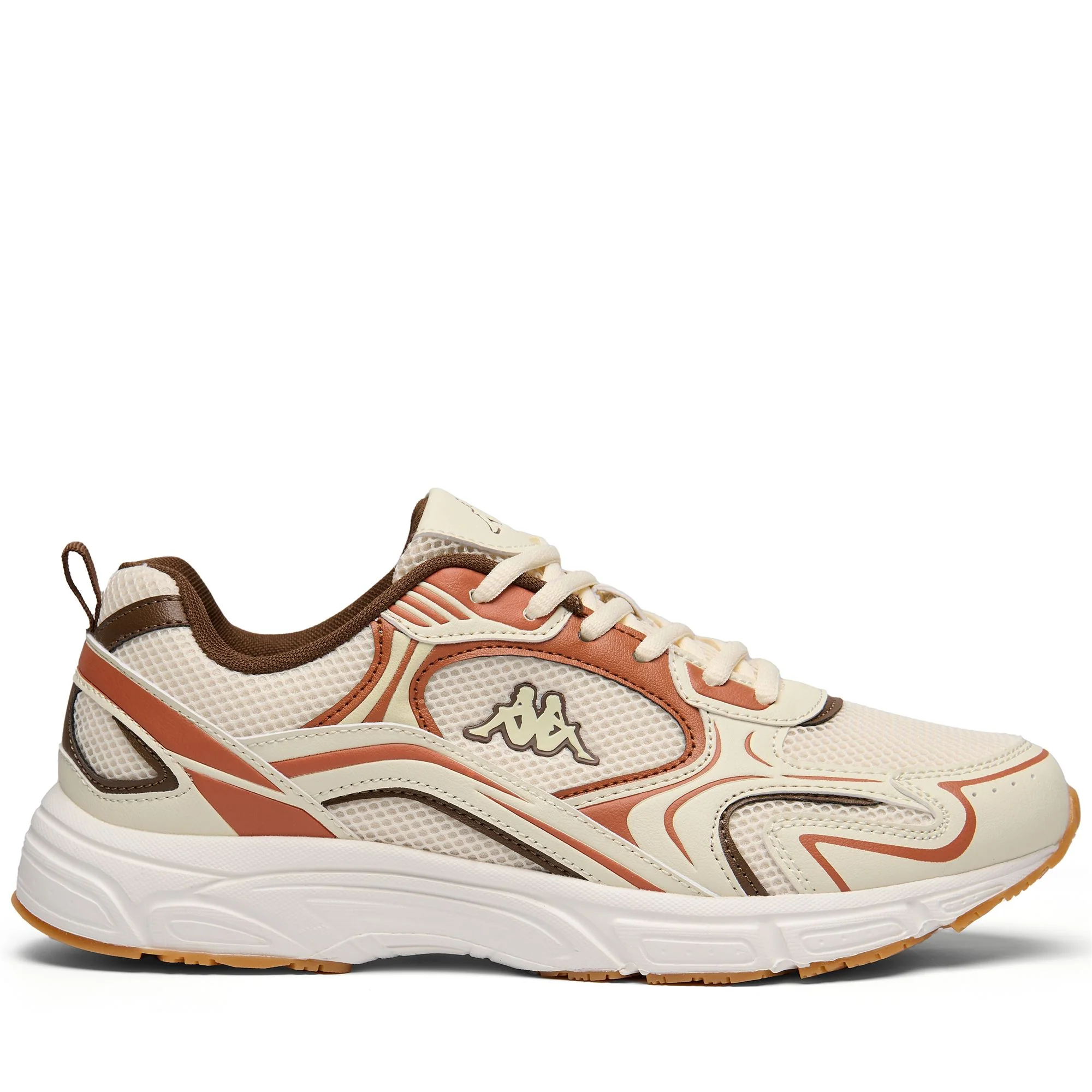 LOGO  MYGIDO - Sneakers - Low Cut - Unisex - WHITE TOFU-BROWN HAZEL-BROWN COFFEE - Image 3
