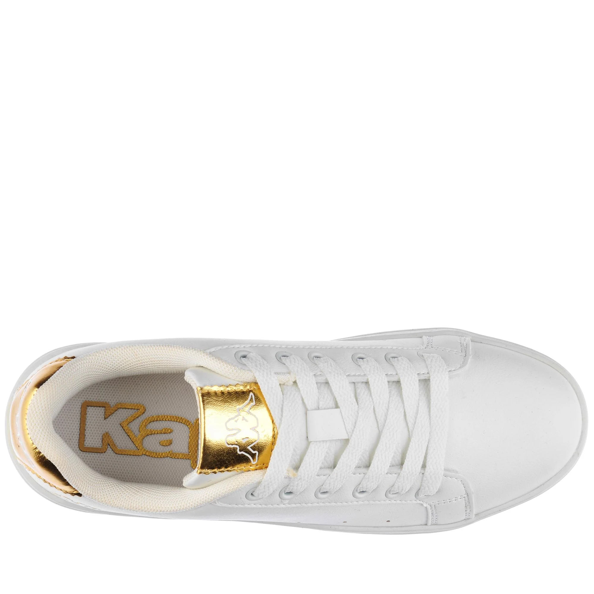 LOGO ISABEL - Sneakers - Low Cut - Woman - WHITE-YELLOW GOLD - Image 2