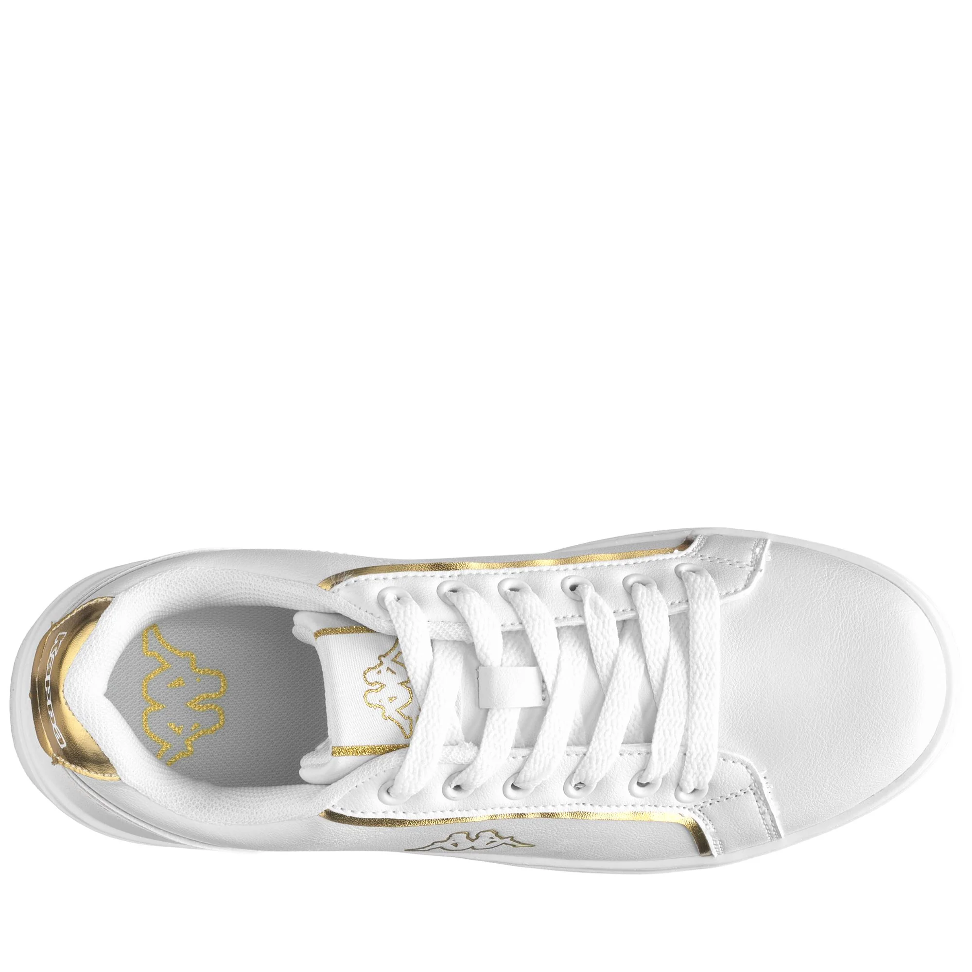 LOGO  MARIBEL - Sneakers - Low Cut - Woman - WHITE-YELLOW GOLD RICH - Image 2
