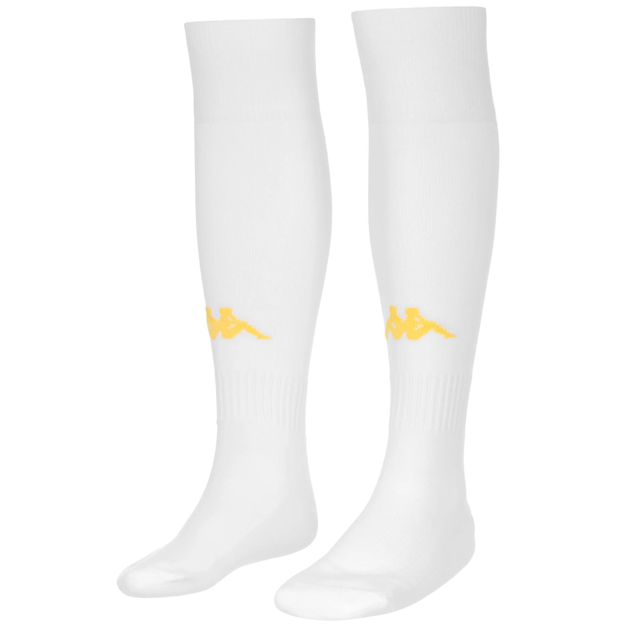 KAPPA4FOOTBALL PENAO 3PACK - Socks - Knee High Sock - Man - WHITE-YELLOW CHROME