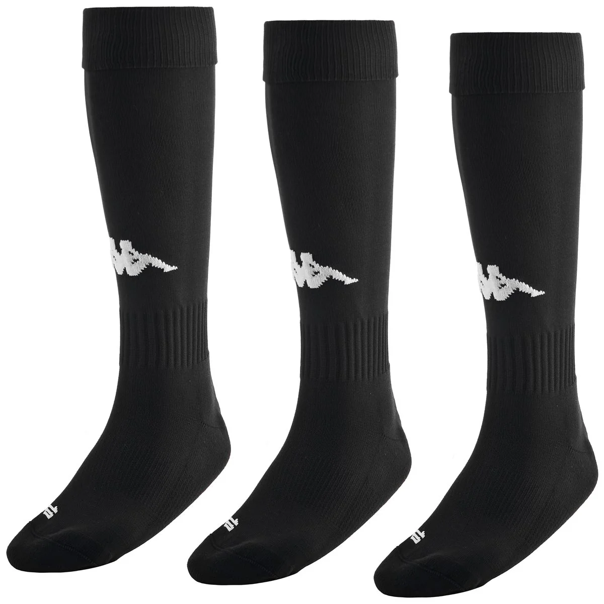 KAPPA4FOOTBALL PENAO 3PACK - Socks - Knee High Sock - Man - BLACK