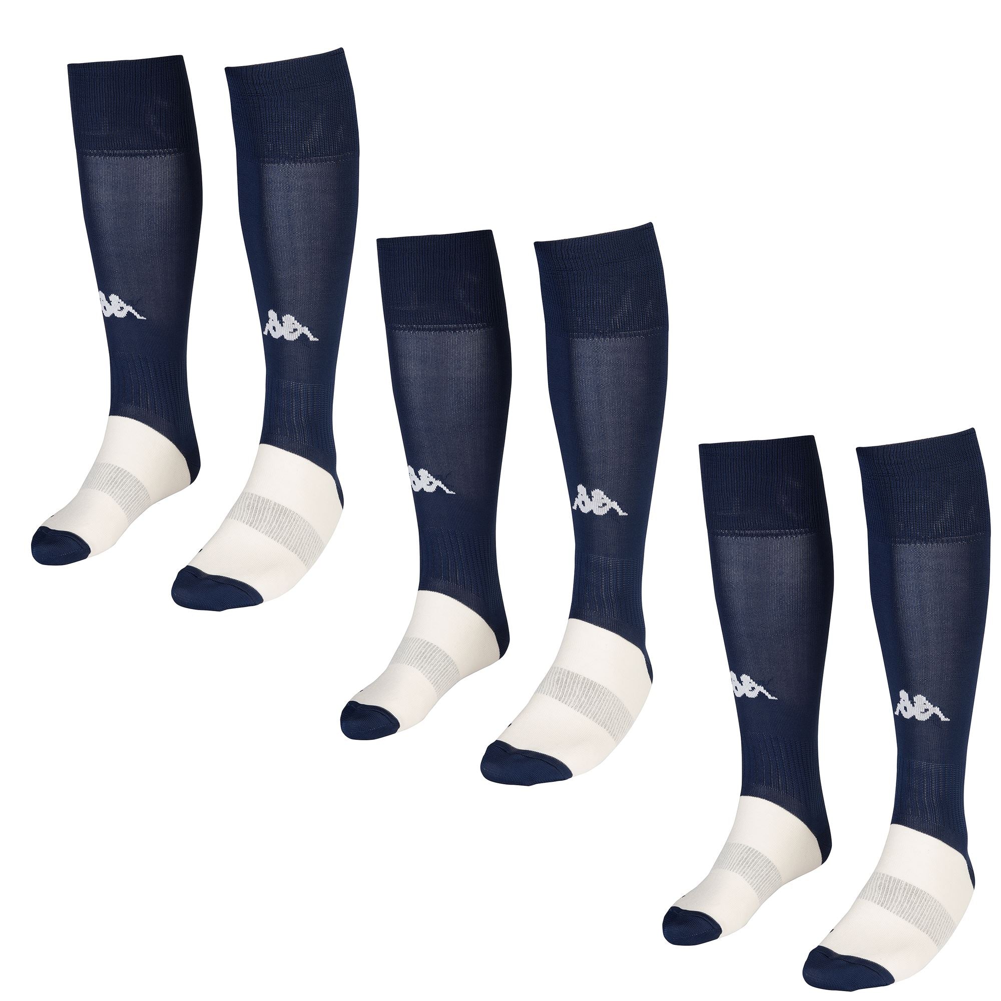 KAPPA4FOOTBALL WULGAR 3PACK - Socks - Knee High Sock - Man - BLUE MARINE