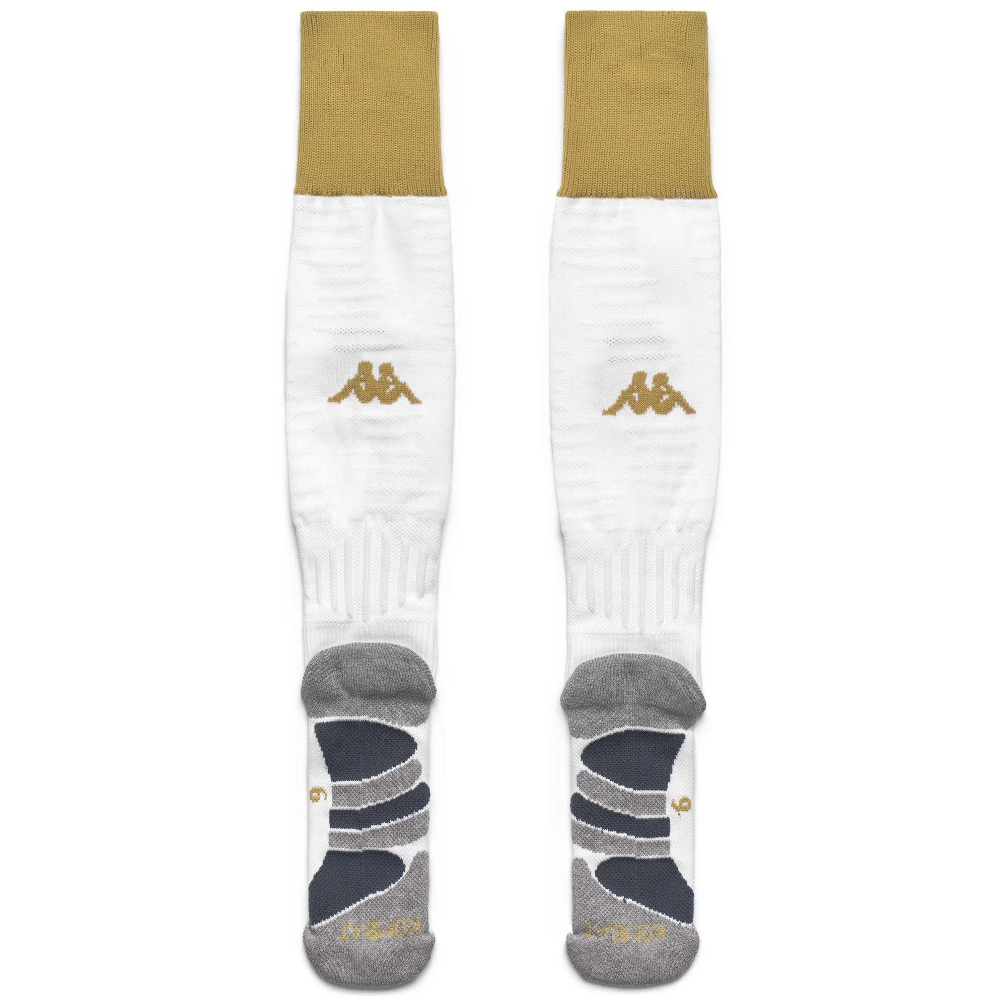 KOMBAT SPARK PRO GENOA 1PACK - Socks - Knee High Sock - Man - WHITE-YELLOW GOLD RICH - Image 2