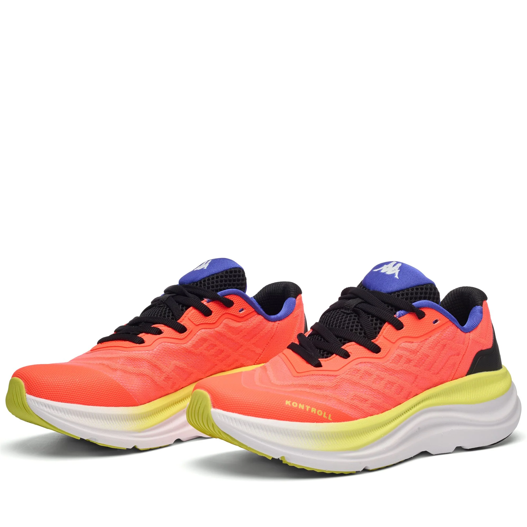 KONTROLL - Sport Shoes - Low Cut - Unisex - NEON CORAL-BLACK