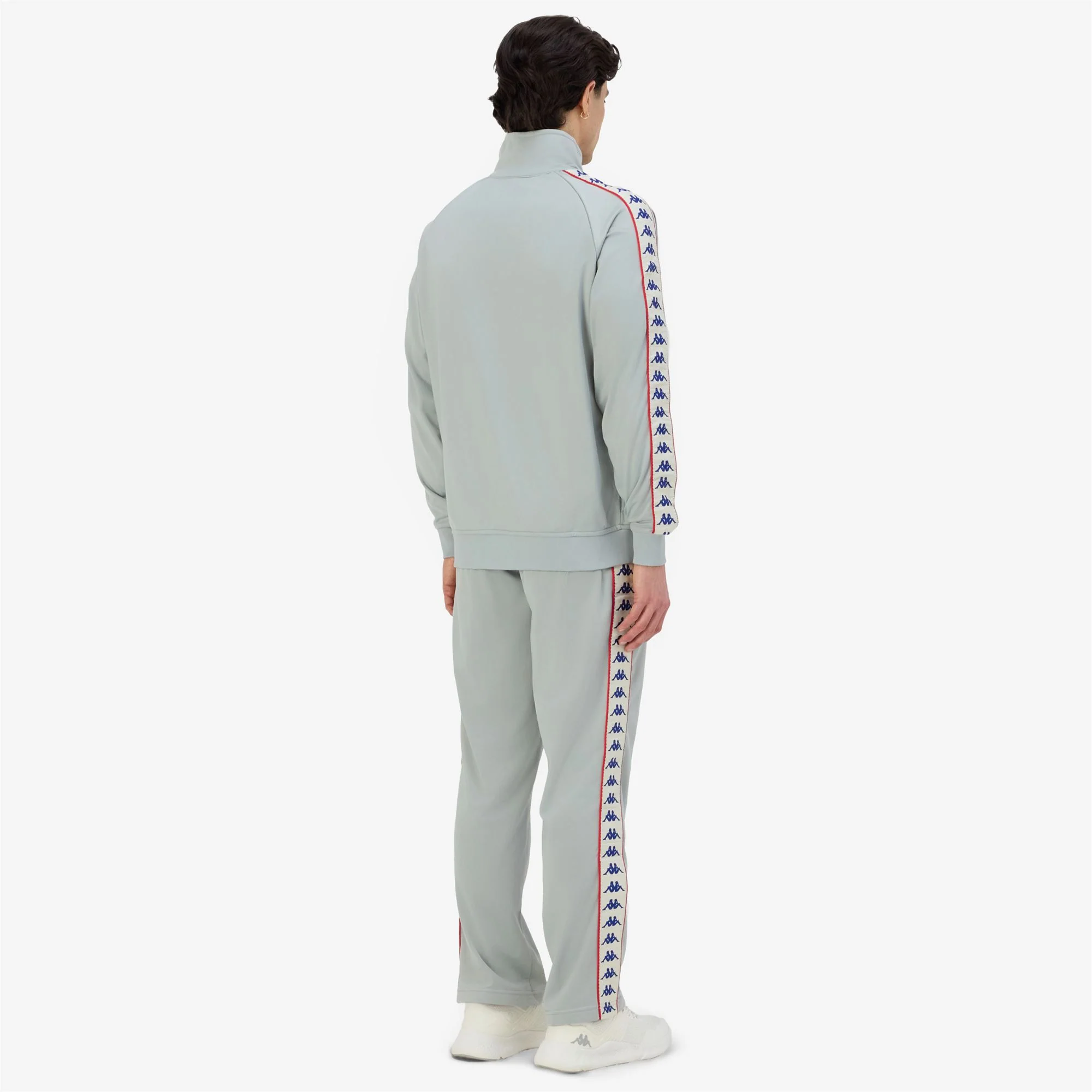 222 BANDA     DUEDUEDUE - Sport Suits - TRACKSUIT - Man - GREY-WHITE ANTIQUE-RED - Image 6