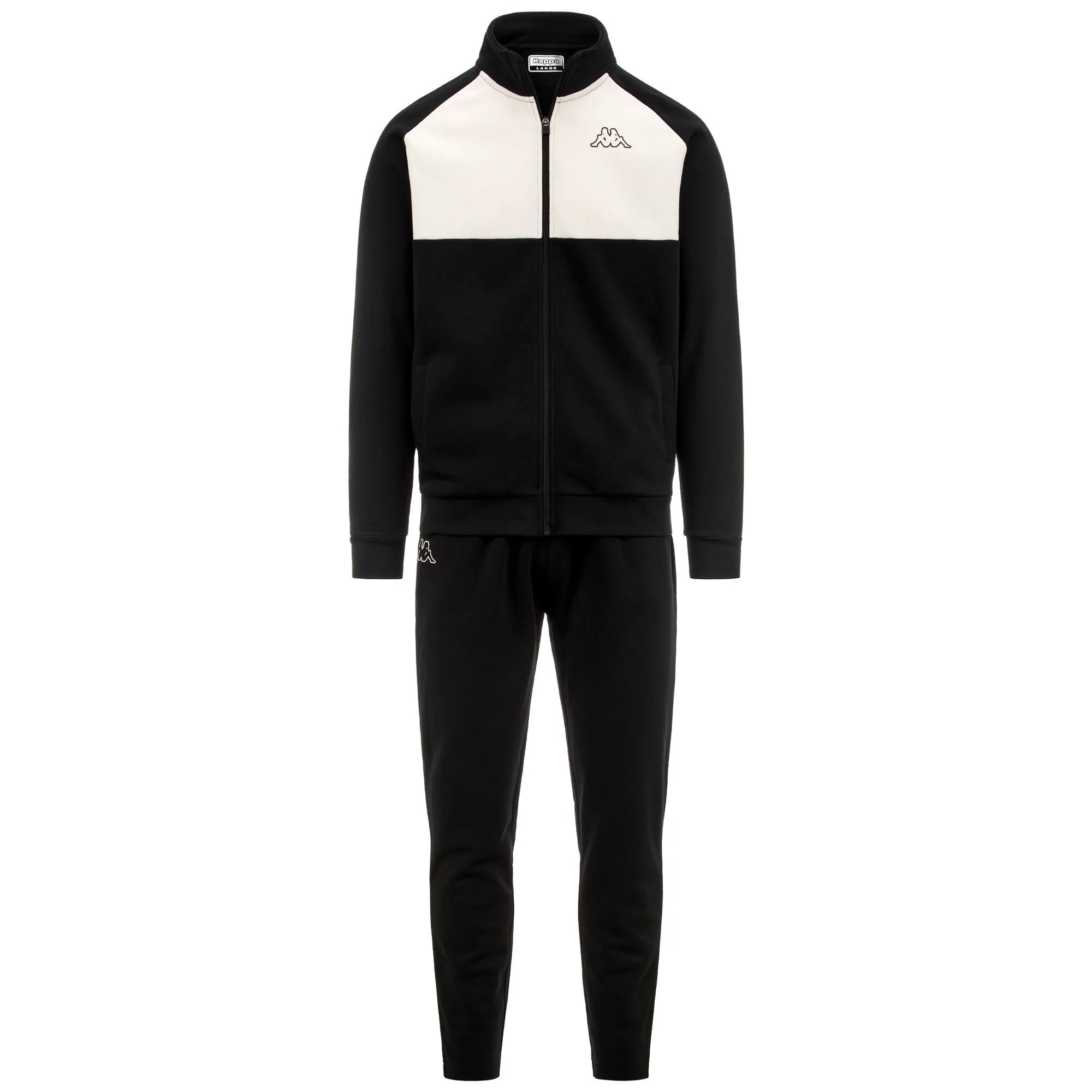 LOGO FADI - Sport Suits - TRACKSUIT - Man - BLACK-WHITE WHISPER
