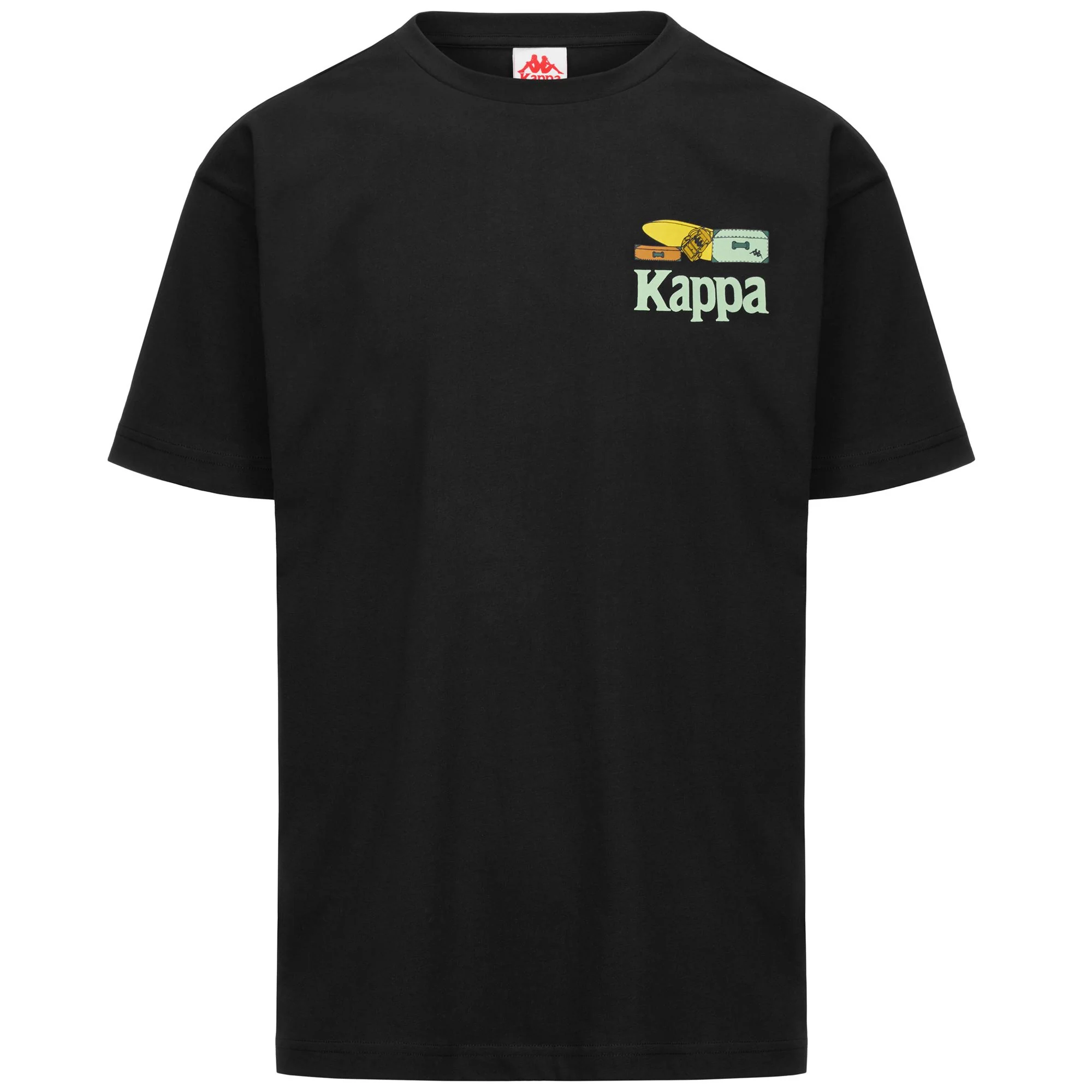GRAPHIK PARAS - T-ShirtsTop - T-Shirt - Man - BLACK-GREEN SAGE