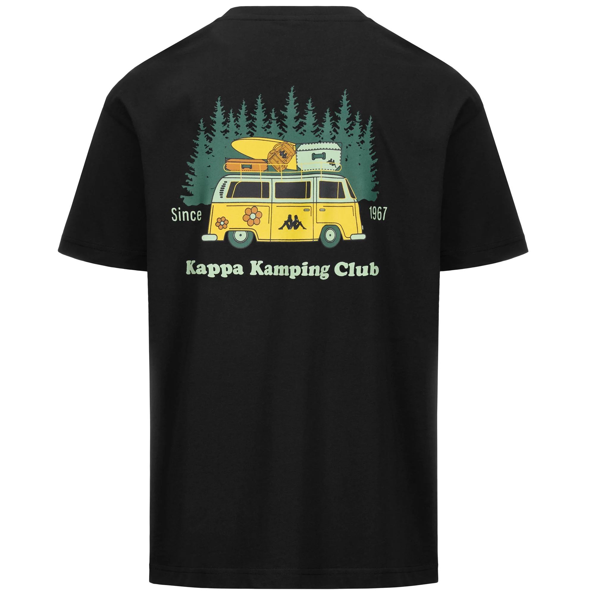 GRAPHIK PARAS - T-ShirtsTop - T-Shirt - Man - BLACK-GREEN SAGE - Image 3