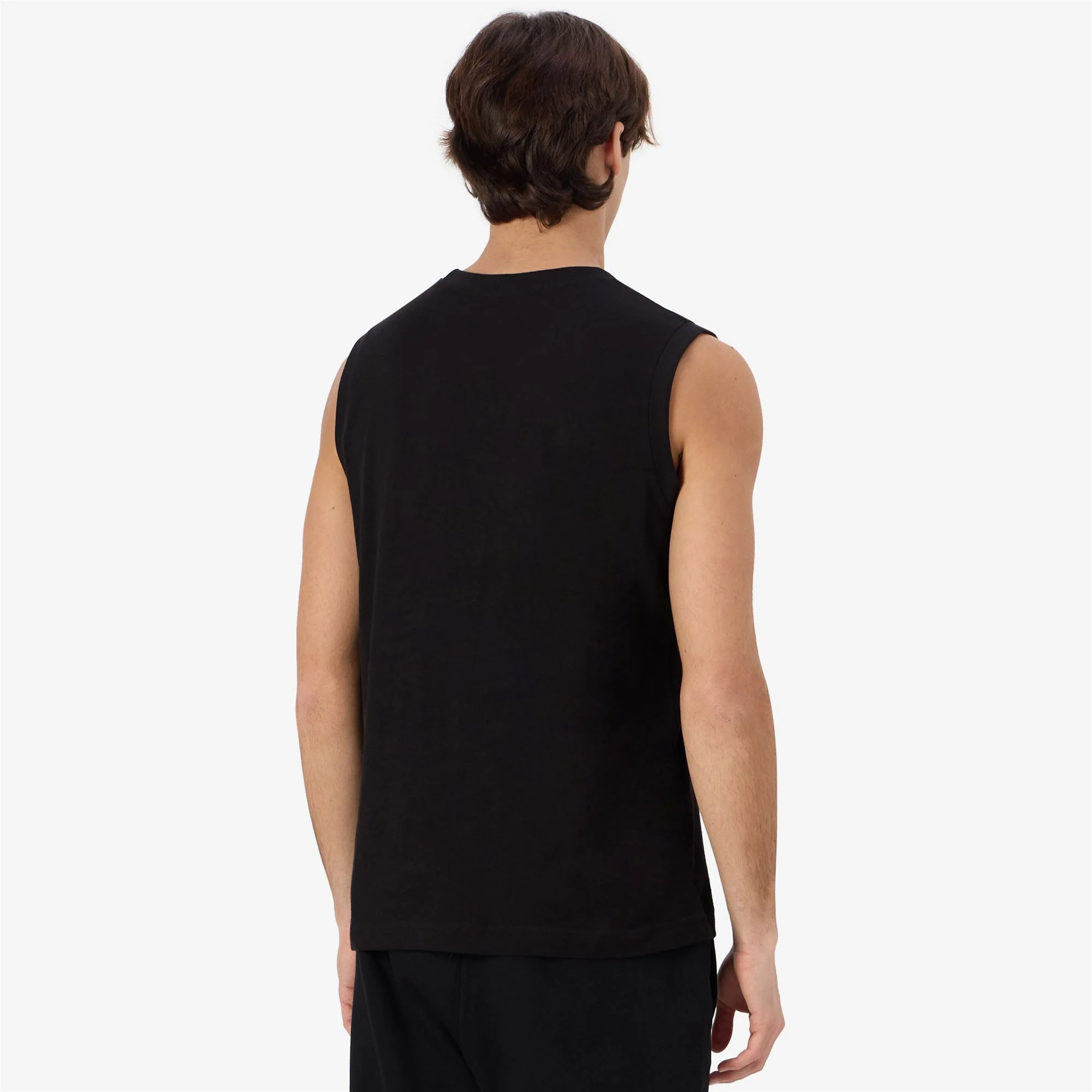 LOGO   KORPO CADWAL - T-ShirtsTop - T-Shirt - Man - BLACK-BLACK GREYISH - Image 2