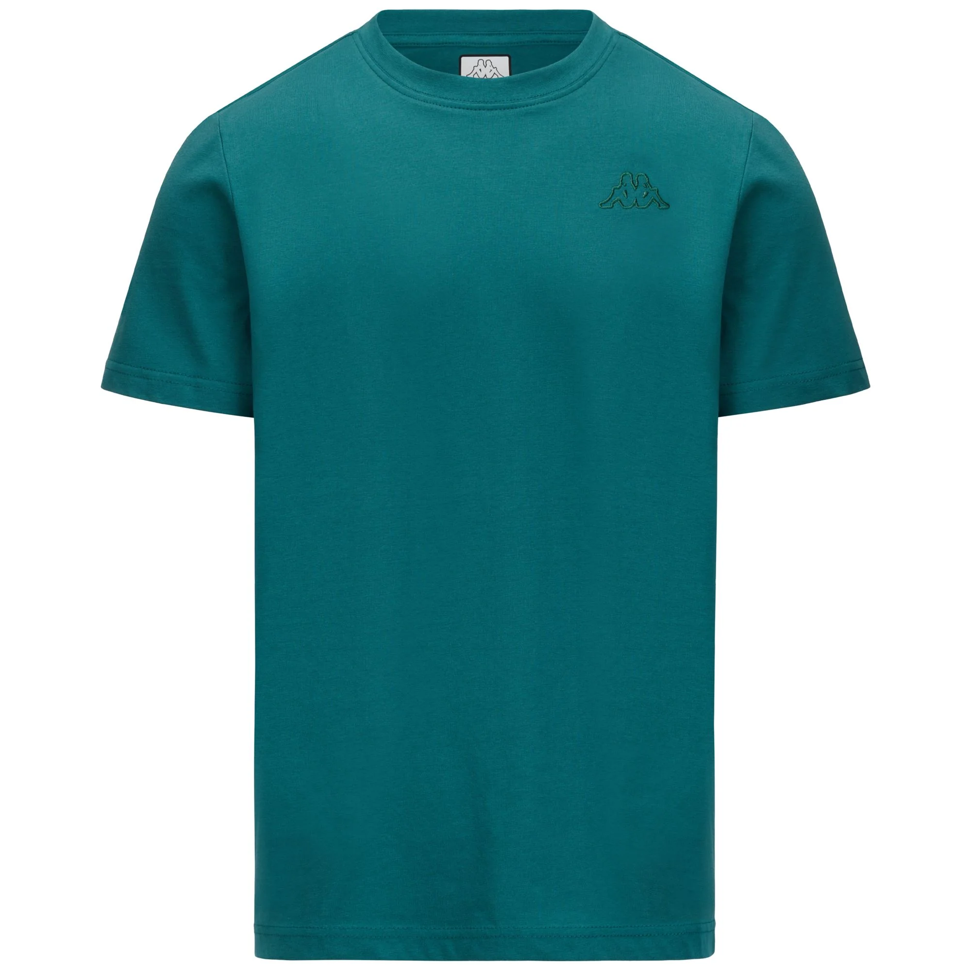 LOGO KORPO CAFERS SLIM - T-ShirtsTop - T-Shirt - Man - GREEN JASPER