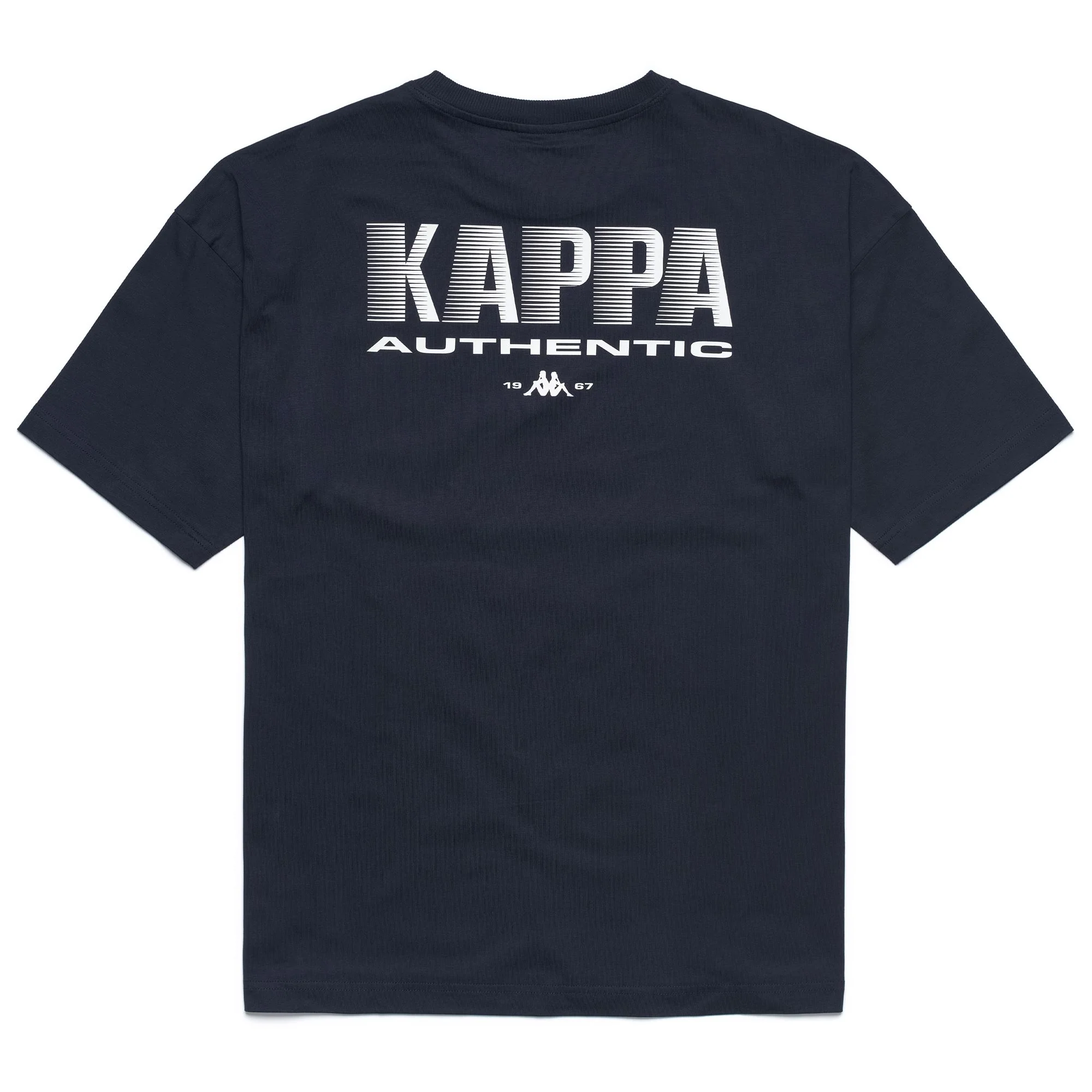 OLMIA - T-Shirts & Top - T-Shirt - Man - Blue Iris-White - Image 3