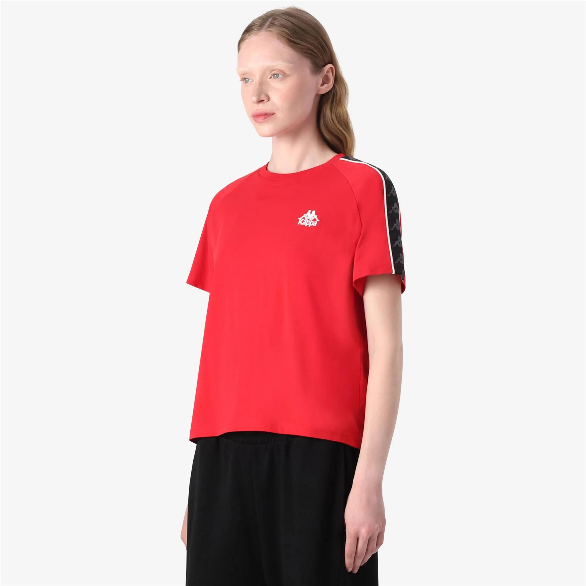 222 BANDA     ADI - T-ShirtsTop - T-Shirt - Woman - RED RACING-BLACK-WHITE - Image 5